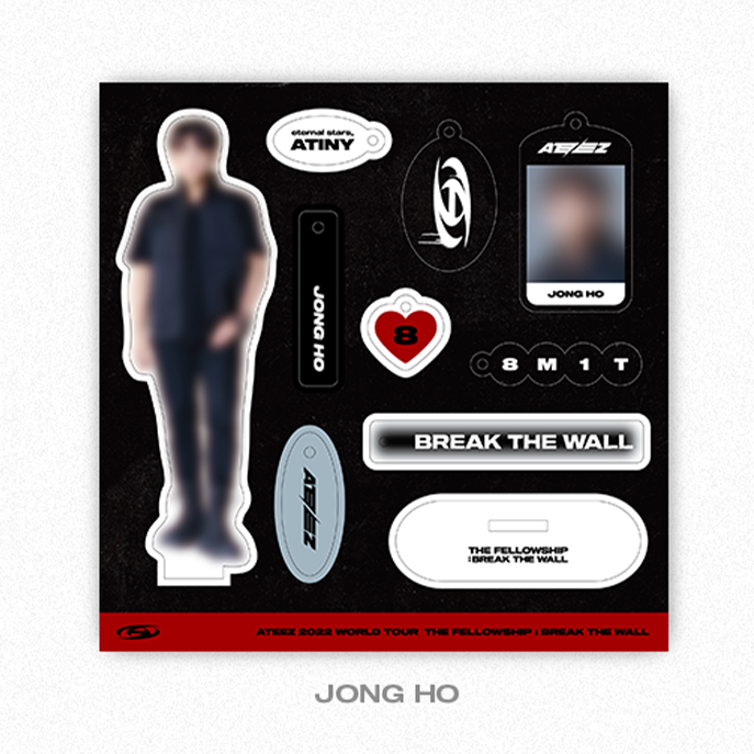 ATEEZ - THE FELLOWSHIP. : BREAK THE WALL - Acrylic Kit (JONGHO Ver.)