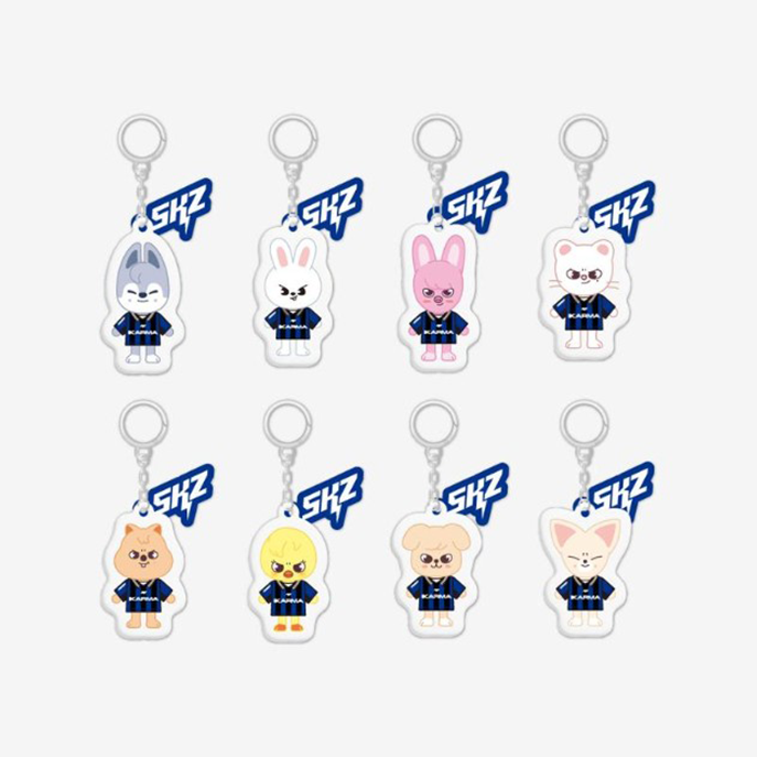 Stray Kids - KARMA POP-UP MERCH - SKZOO YinYang Keyring