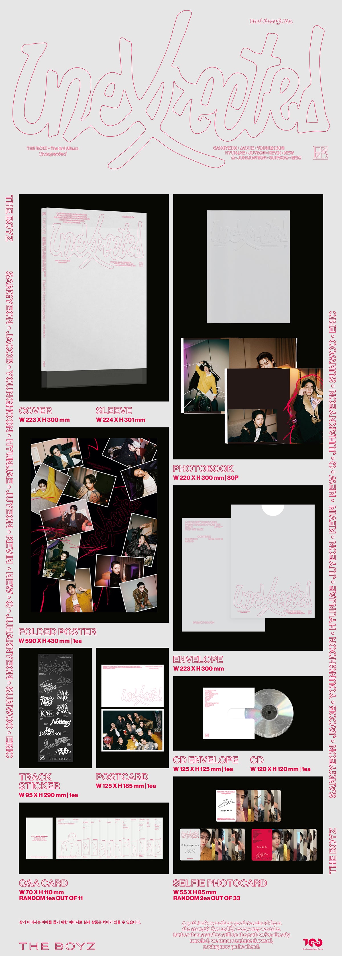 THE BOYZ - Unexpected - 3rd Album