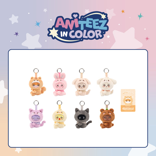 (Pre-Order) ATEEZ x ANITEEZ - 'ANITEEZ IN COLOR' MD - Aniteez x Tiny Plush Keyring