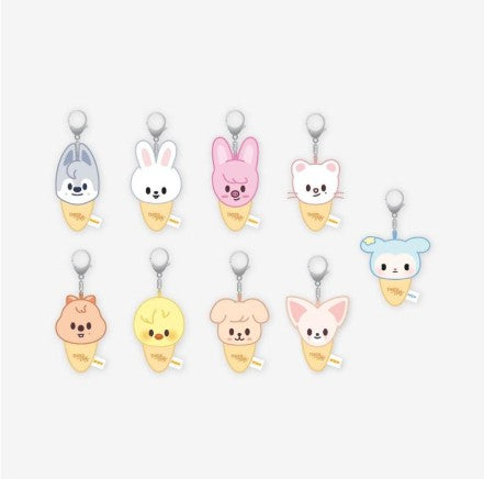 (Pre-Order) Stray Kids - THIS & THAT POP-UP STORE MD - Plush Keyring (Ice Cream Ver.)