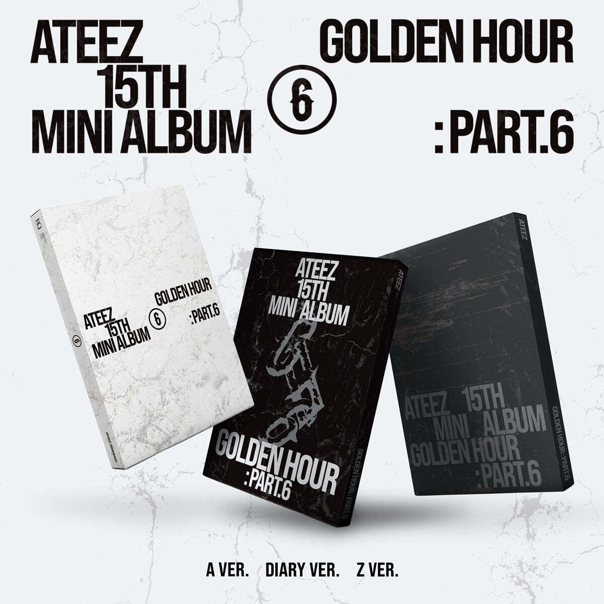 (Pre-Order) ATEEZ - GOLDEN HOUR : Part.6 - 15th Mini Album (Standard Ver.)