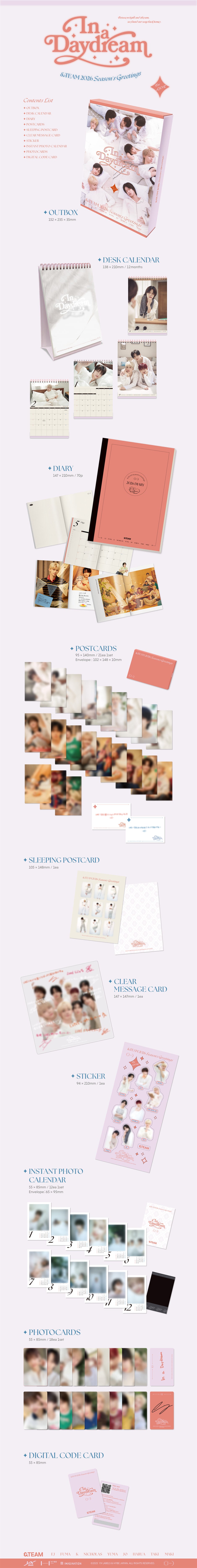 &TEAM - 2026 - In a Daydream - Season's Greetings