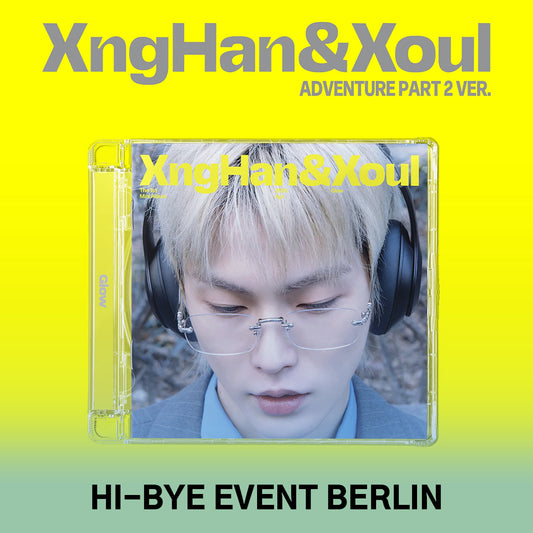 (HI-BYE PACKAGE BERLIN // Pre-Order) XngHan&Xoul - Glow - 1st Mini Album (Adventure Part 2 Ver.)