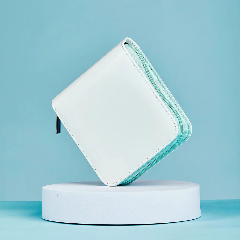 Mandu Deco - Mini Zipper Collect Book - Mint Green