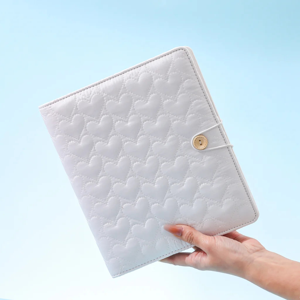 Mandu Deco - Cupid's Collection A5 Standard Binder - White