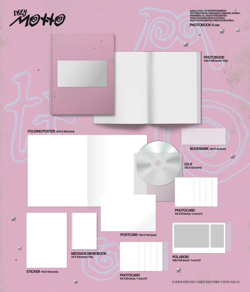 (Pre-Order) ITZY - Motto - Album (Photobook Ver.)