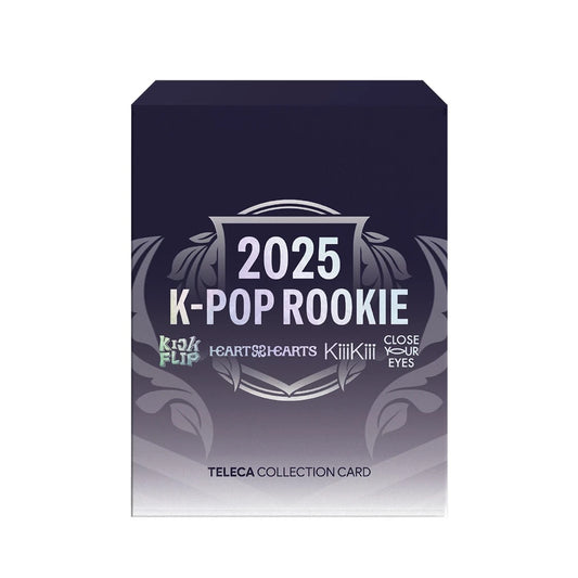 TELECA COLLECTION CARD - 2025 K-POP ROOKIE - Box