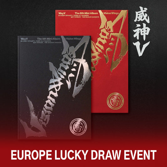 (Pre-Order + EUROPE LUCKY DRAW EVENT) WayV - Vision Wings - 8th Mini Album (Photobook Ver.)