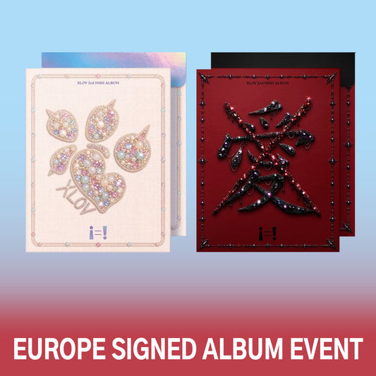 (Pre-Order + EUROPE SIGNED ALBUM EVENT) XLOV - i=! - 3rd Mini Album (i Ver. / ! Ver.)