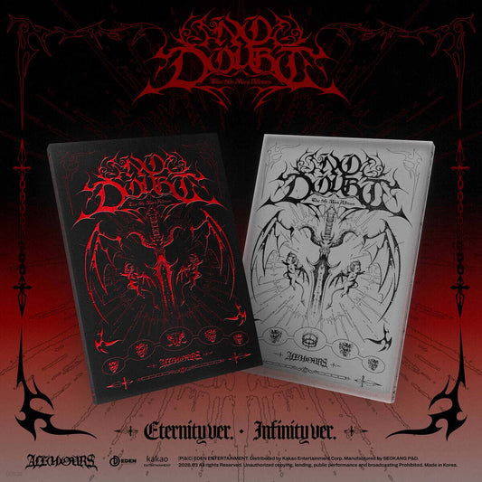ALL(H)OURS - NO DOUBT - 5th Mini Album (ETERNITY Ver. / INFINITY Ver.)