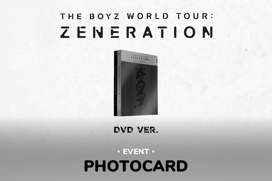 (Pre-Order + WITHMUU Photocard) THE BOYZ - 2nd WORLD TOUR : ZENERATION - DVD