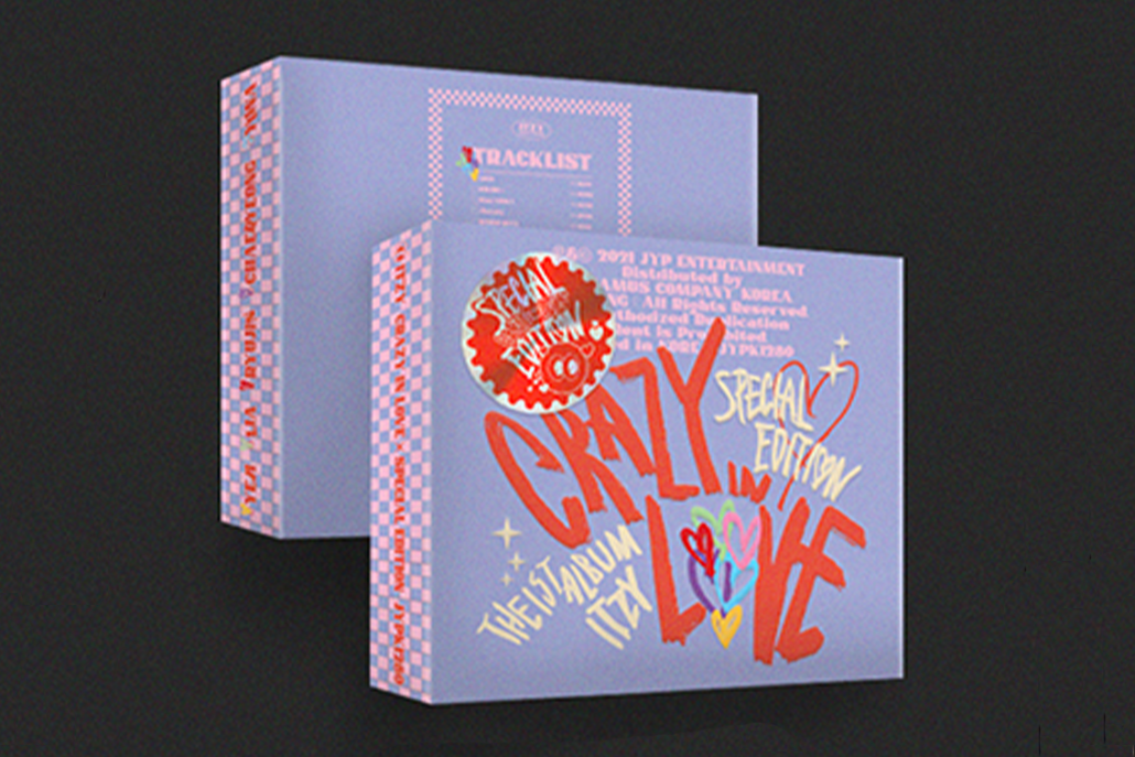 ITZY - CRAZY IN LOVE - 1st Album Special Edition (Jewel Case ver.)