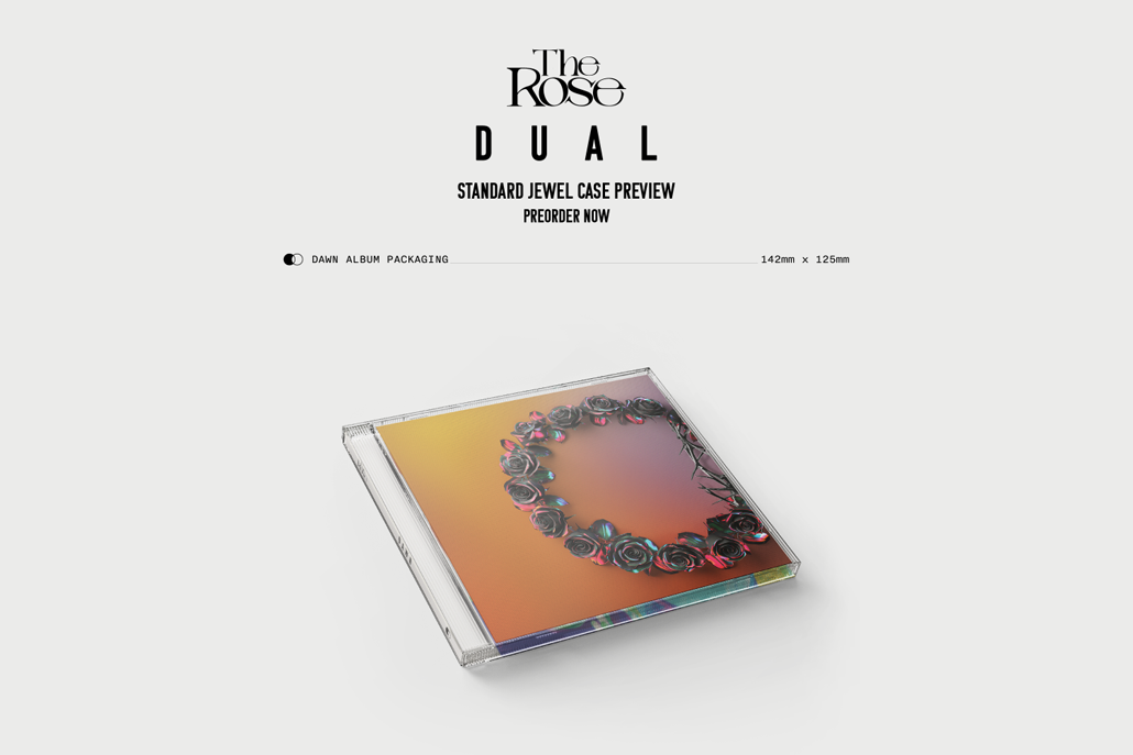 (Pre-Order) THE ROSE - DUAL - 2nd Full Album (Jewel Case Ver.)