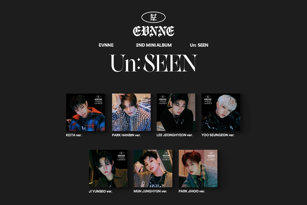 EVNNE - Un: SEEN - 2nd Mini Album (Digipack Ver.) 