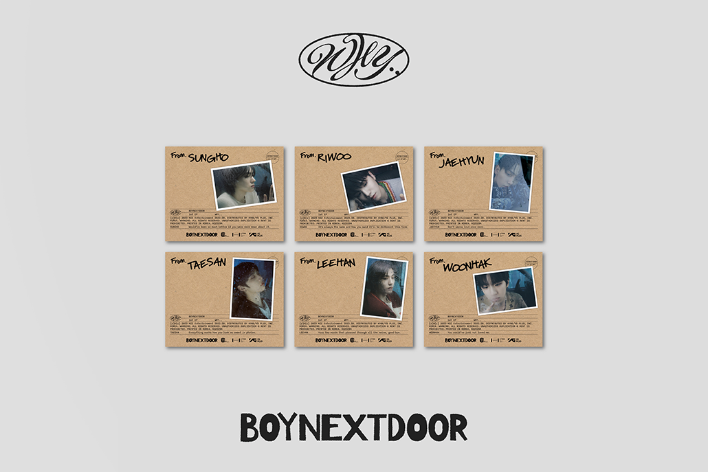 BOYNEXTDOOR - WHY… - 1st EP (Letter Ver.)
