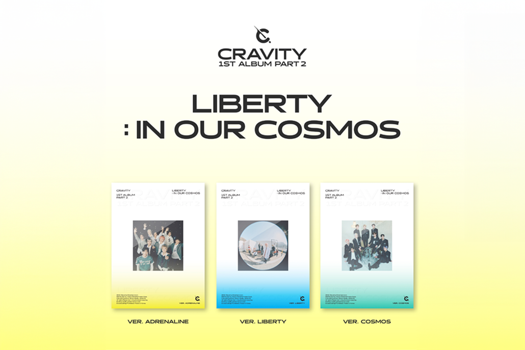 CRAVITY - LIBERTY : IN OUR COSMOS - 1st Album Part 2 