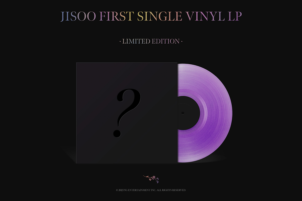 (Pre-Order + YG POB) JISOO (BLACKPINK) - JISOO - 1st Single Album Vinyl LP (LIMITED EDITION)