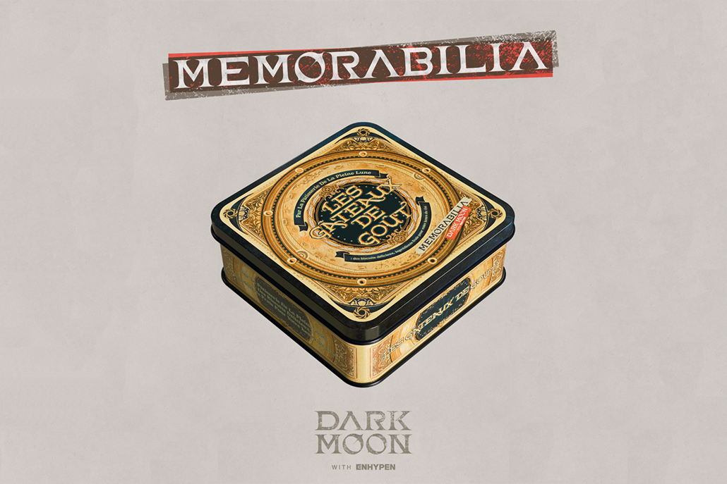 (Pre-Order + APPLE MUSIC Polaroid Photocard) ENHYPEN - MEMORABILIA - DARK MOON Special Album (Moon ver.)