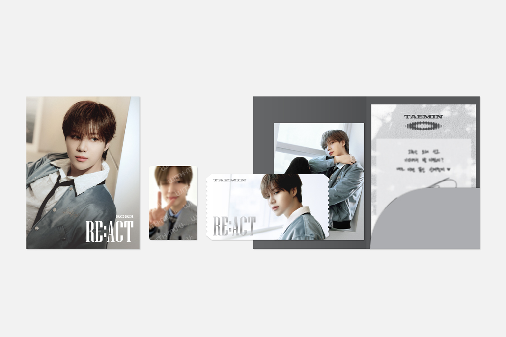 TAEMIN (SHINee) - 2023 FANMEETING [RE:ACT] - Special AR Ticket Set