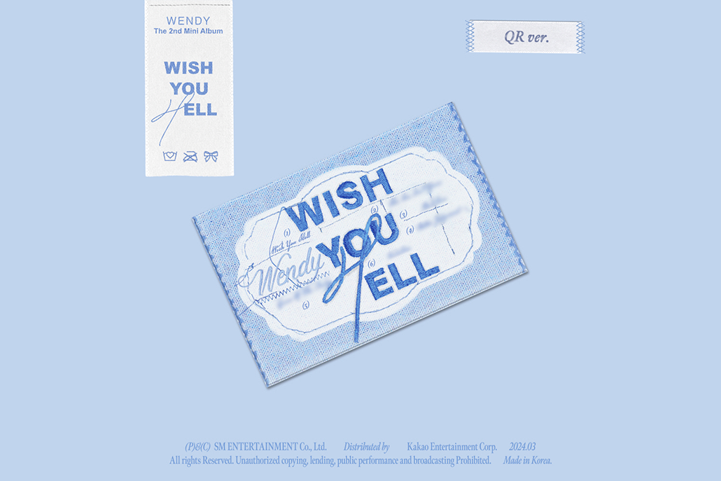 (Pre-Order) WENDY (Red Velvet) - Wish You Hell - 2nd Mini Album (QR Ver.)
