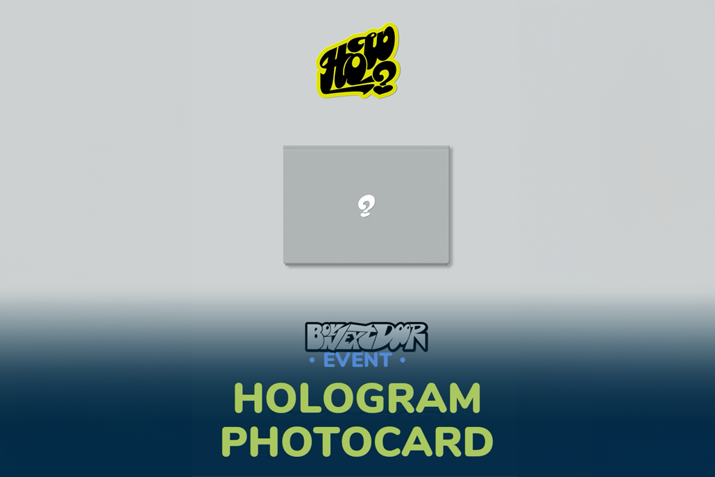 (Pre-Order + WITHMUU HOLOGRAM PHOTOCARD) BOYNEXTDOOR - HOW? - 2nd EP (Sticker Ver.) 