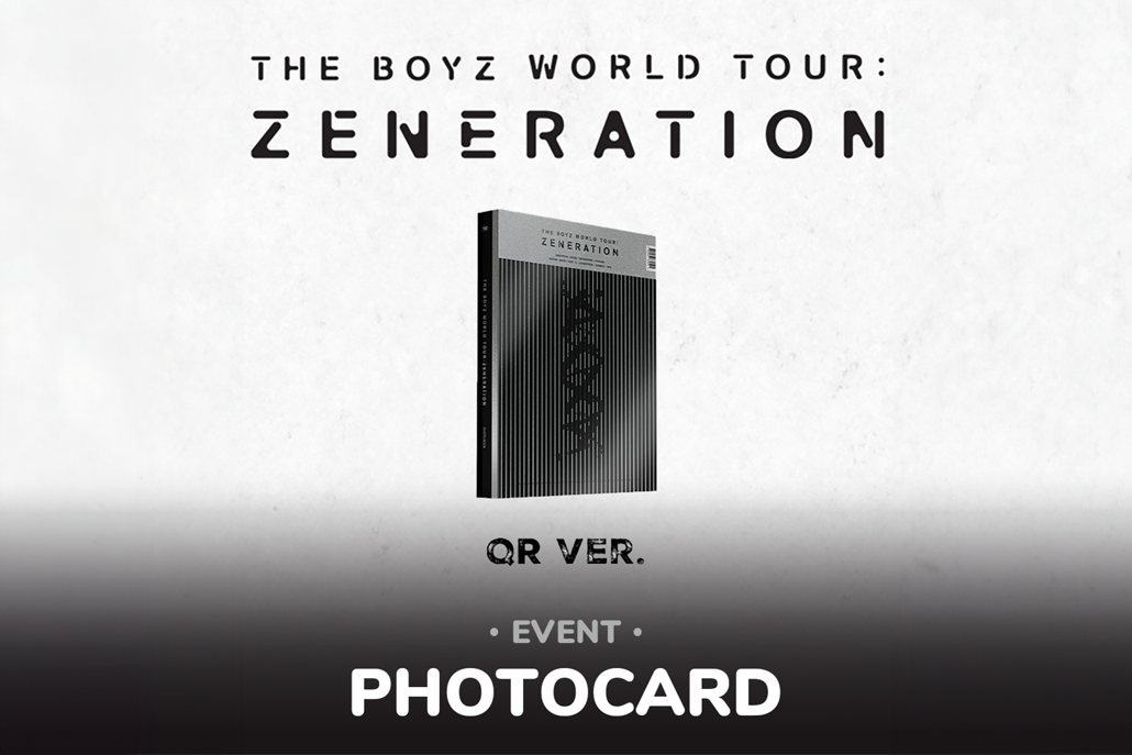 (Pre-Order + WITHMUU Photocard) THE BOYZ - 2nd WORLD TOUR : ZENERATION - QR