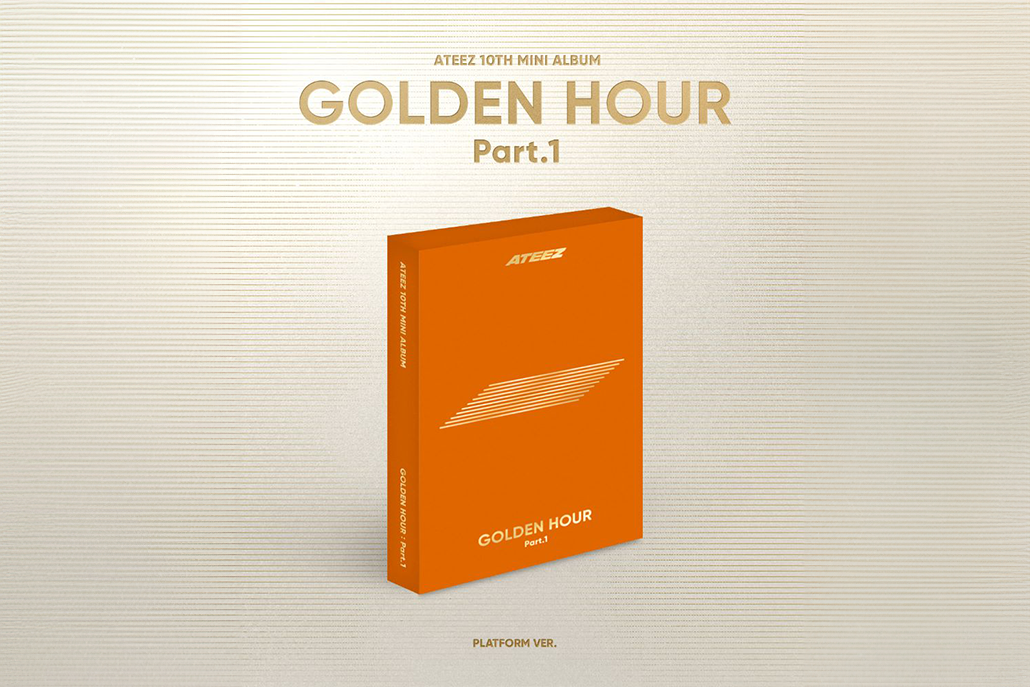 (Pre-Order) ATEEZ - GOLDEN HOUR : Part. 1 - 10th Mini Album (Platform Ver.)