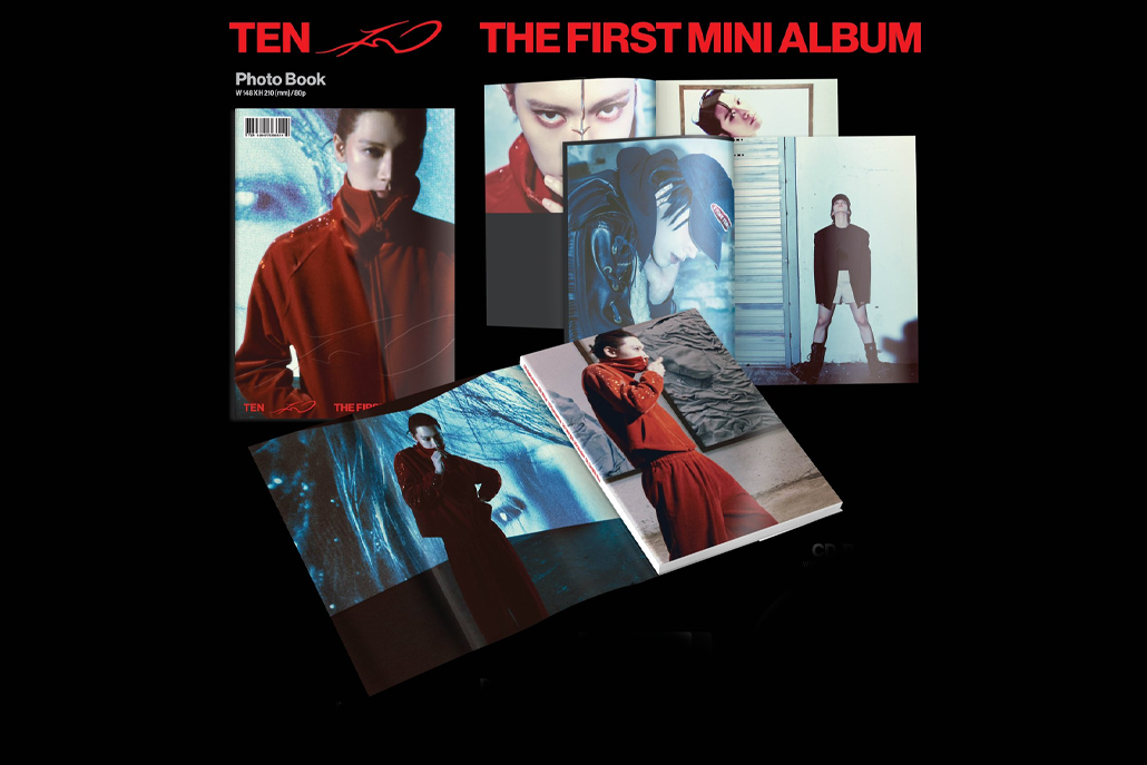 TEN (NCT) - TEN - 1st Mini Album (Photobook 2 Ver. / ON TEN Ver.)