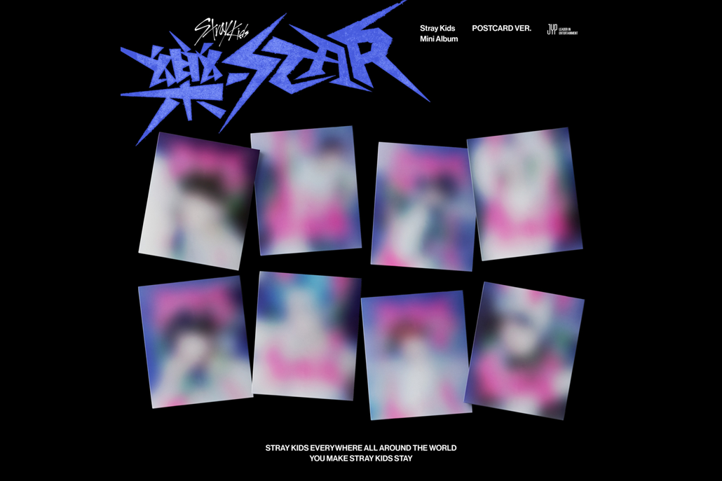 Stray Kids - 樂-STAR (ROCK-STAR) - Mini Album (Postcard Ver.)