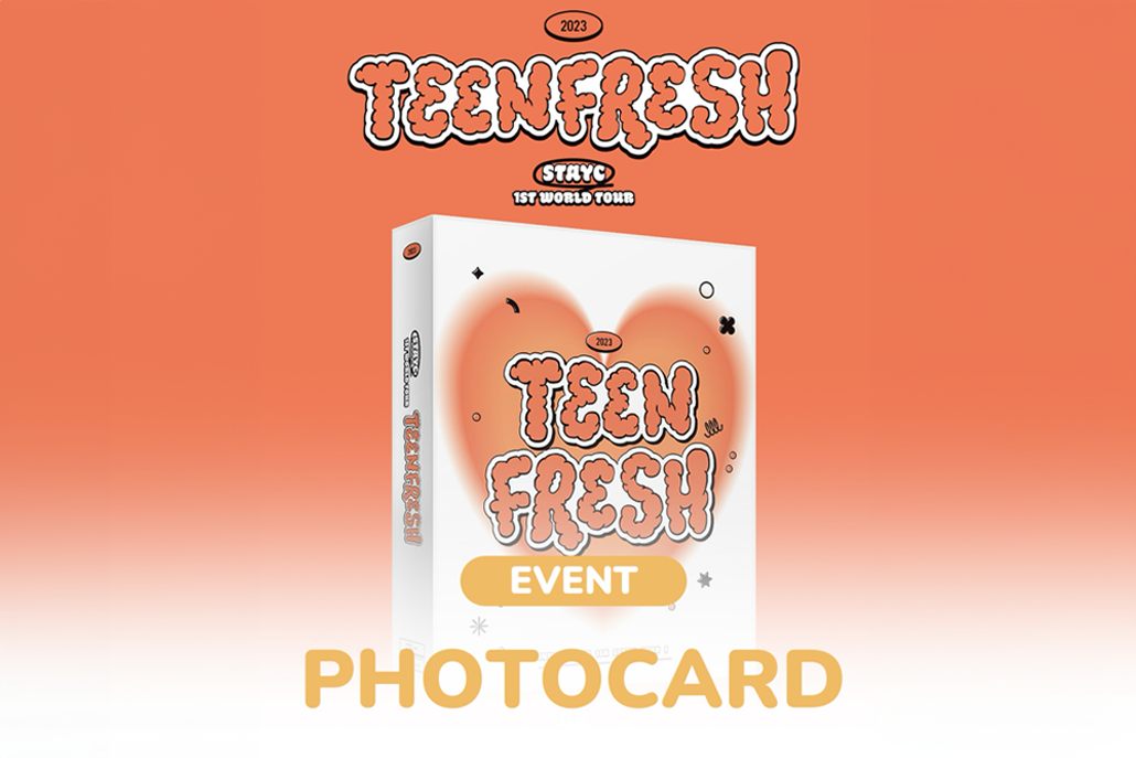 (Pre-Order + WITHMUU Photocard) STAYC - TEENFRESH - 1st WORLD TOUR - QR