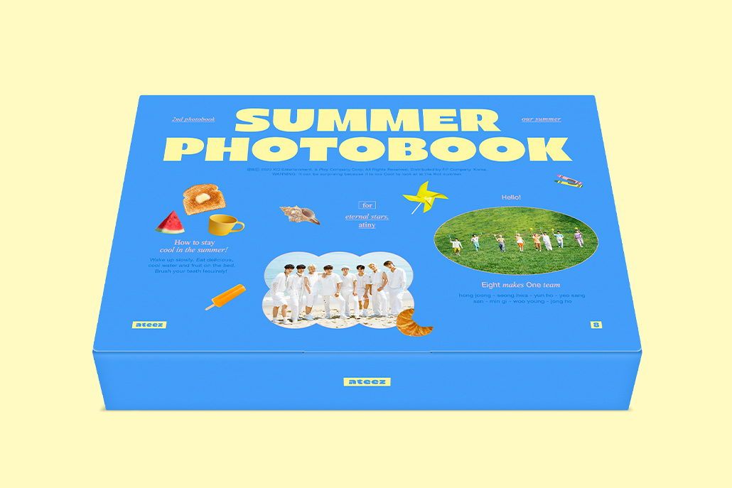 (Pre-Order) ATEEZ - OUR SUMMER - 2nd Photobook