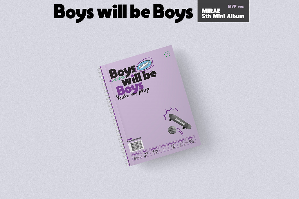 MIRAE - Boys will be Boys - 5th Mini Album 