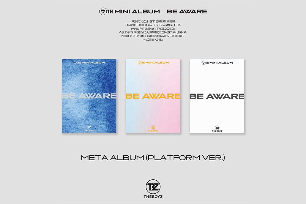 THE BOYZ - BE AWARE - 7th Mini Album (Platform Ver.)