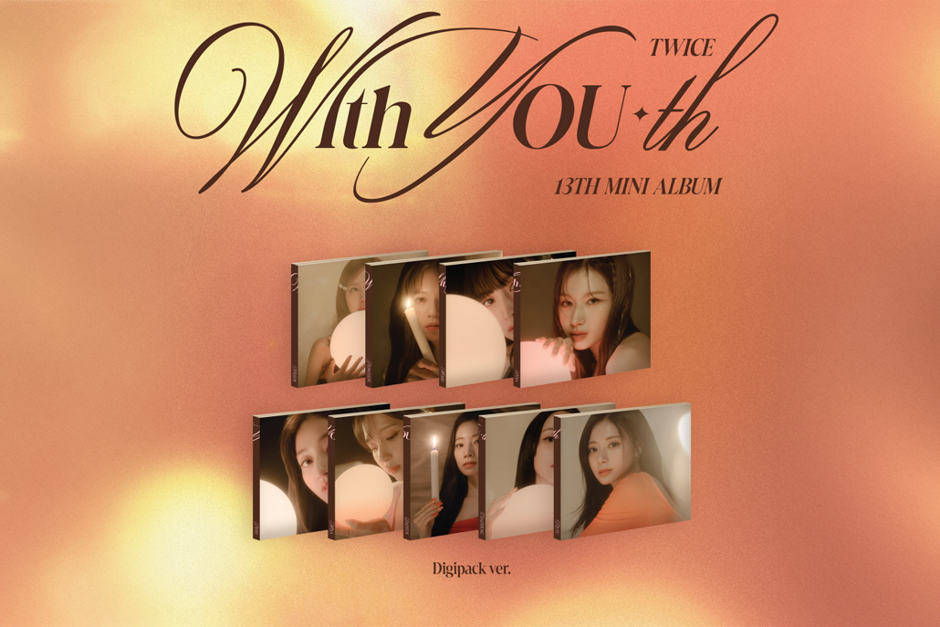 TWICE - With YOU-th - 13th Mini Album (Digipack Ver.)