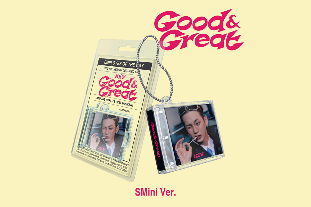 (Pre-Order) KEY (SHINee) - Good & Great - 2nd Mini Album (SMINI Ver.)