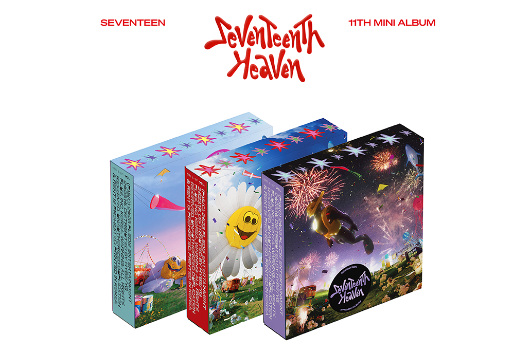 (Pre-Order + SOUNDWAVE SET POB) SEVENTEEN - SEVENTEENTH HEAVEN - 11th Mini Album (Set Ver.) 