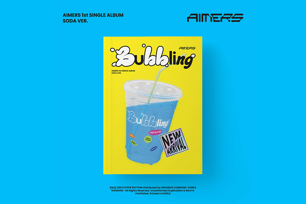 AIMERS - Bubbling - 1st Single Album