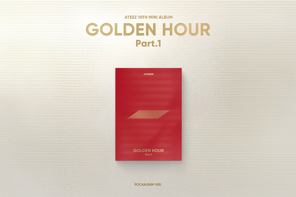 (Pre-Order) ATEEZ - GOLDEN HOUR : Part. 1 - 10th Mini Album (POCA Album Ver.)