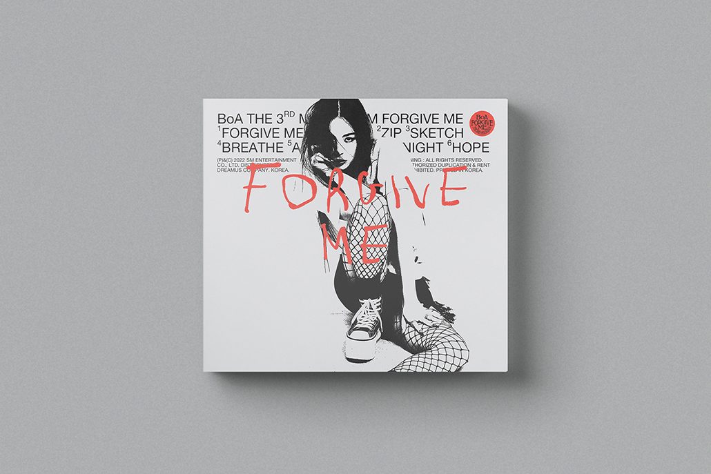 BoA - Forgive Me - 3rd Mini Album (Digipack Ver.)