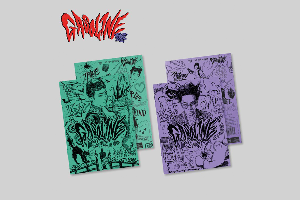 (Pre-Order) KEY (SHINee) - Gasoline - 2nd Album (Booklet Ver.)