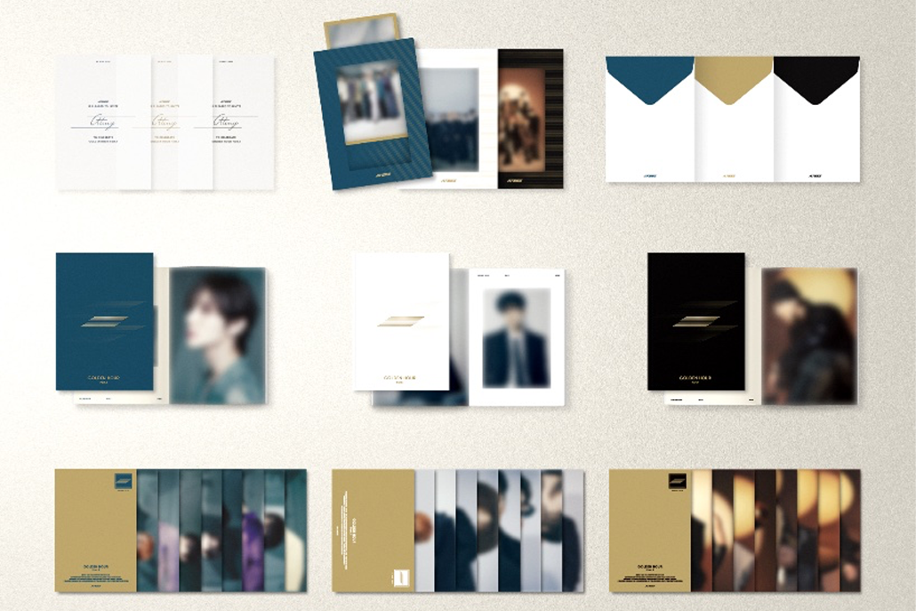 (Pre-Order + SOUNDWAVE PHOTOCARD) ATEEZ - GOLDEN HOUR : Part. 1 - 10th Mini Album