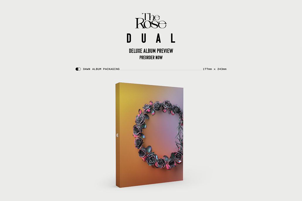 (Pre-Order) THE ROSE - DUAL - 2nd Full Album (Deluxe Box Album)