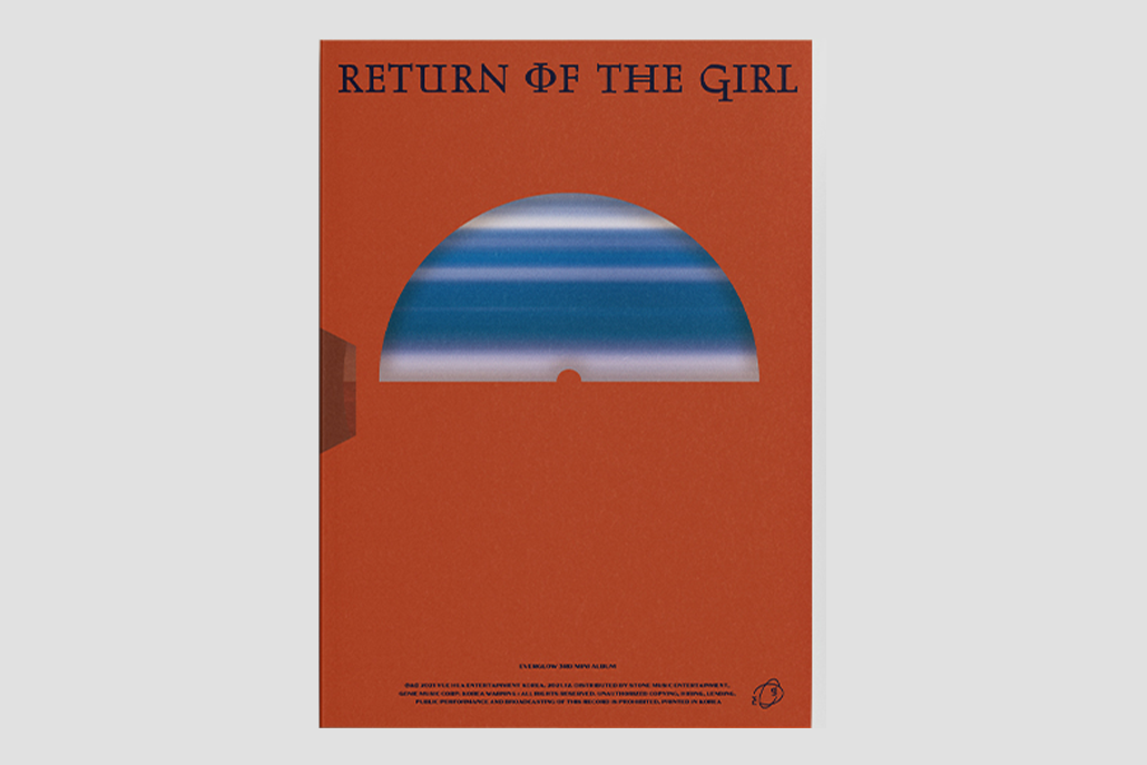 EVERGLOW - RETURN OF THE GIRL - 4th Single Album