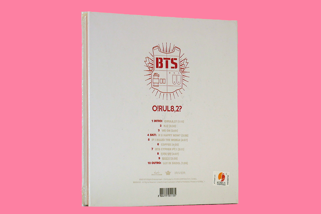 BTS - O!RUL8,2? (Oh! Are you late, too?) - 1st Mini Album